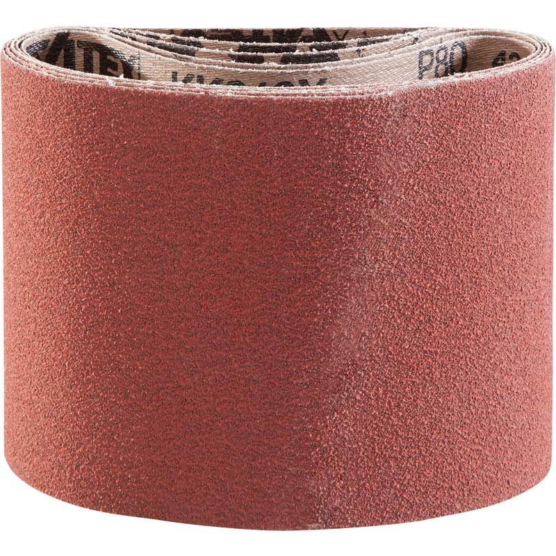 6 Schleifhülsen Von LUKAS, 100x100 Mm, Korund Korn 80, Zylindrisch, Für Metall Und Kunststoff